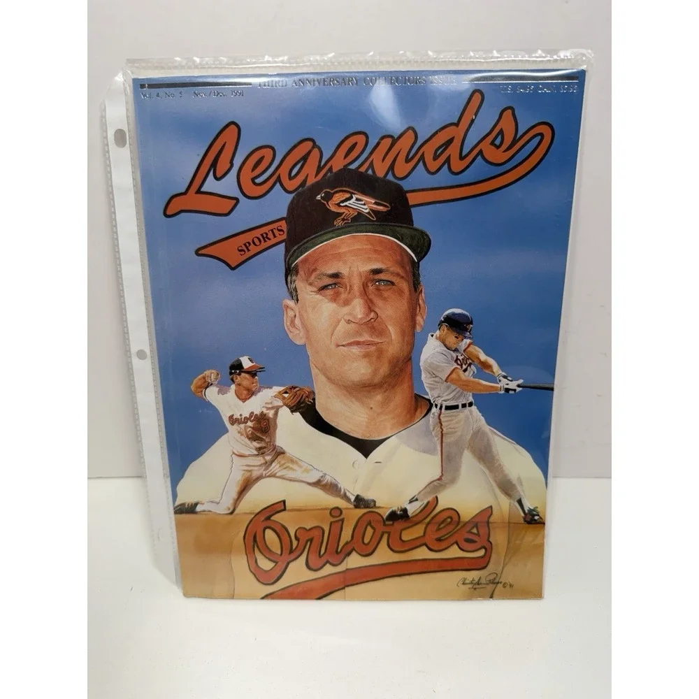 Baltimore Orioles Signed 1963 Topps Boog Powell + OAL Baseball + Mag Lot